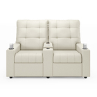 Poltrona Do Papai Reclinável Sala De Cinema Movie 2 Lugares M