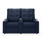 Poltrona Do Papai Reclinável Sala De Cinema Movie 2 Lugares M