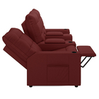 Poltrona Do Papai Reclinável Sala De Cinema Movie 3 Lugares M