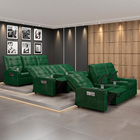 Poltrona Do Papai Reclinável Sala De Cinema Movie 3 Lugares M