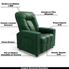 Poltrona Do Papai Reclinável Sala De Cinema Pequim Manual Pu