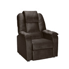 Poltrona Do Papai Reclinável Sala E Quarto Egito Marrom Choco