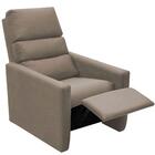 Poltrona Do Papai Reclinável Sala E Quarto Ravena Bege