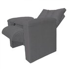 Poltrona Do Papai Reclinável Sara  Cinza