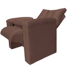 Poltrona Do Papai Reclinável Sara  Marrom
