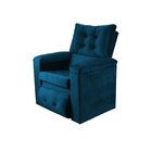 Poltrona Do Papai Reclinável Sara Azul