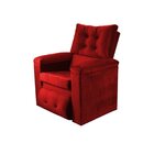 Poltrona Do Papai Reclinável Sara Vermelho