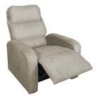 Poltrona Do Papai Reclinável Siena - Marrom Claro Light
