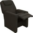 Poltrona Do Papai Reclinável Suede Veludo Sleep Chocolate