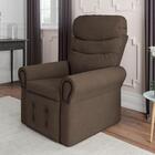 Poltrona Do Papai Reclinável Tracker - Marrom Escuro Pena