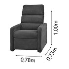 Poltrona Do Papai Reclinável Turin Matrix