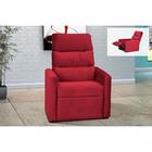 Poltrona Do Papai Reclinável Turin - Vermelho