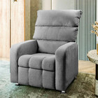 Poltrona Do Papai Reclinável Turquia Linho Star Confort