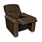 Poltrona Do Papai Reclinável Virtus - Veludo Turkey Chocolate