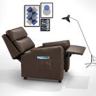 Poltrona Do Papai Retratil E Reclinavel Atenas Marrom A43