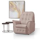 Poltrona Do Papai Retrátil E Reclinável Capri Luapa Rose