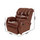 Poltrona Do Papai Retrátil E Reclinável Corino Luxo Imperatri
