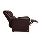 Poltrona Do Papai Retrátil E Reclinável Corino Marrom Supreme