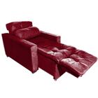 Poltrona Do Papai Retrátil E Reclinável Madri Bordo