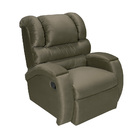 Poltrona Do Papai Retrátil E Reclínavel Rainha Veludo Marrom