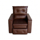 Poltrona Do Papai Retrátil Reclinável Confortável Em Corino