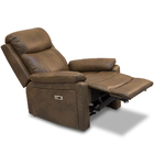 Poltrona Do Papai Retrátil Reclinável Elétrica Vigo L06 Couro