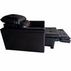 Poltrona Do Papai Retrátil Reclinável Sintético Preto