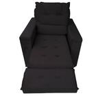 Poltrona Do Papai Retrátil Reclinável Suede Marrom Escuro Con