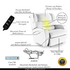 Poltrona Do Papai Sala De Cinema Reclinável Kylie Elétrica Bo