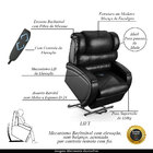 Poltrona Do Papai Sala De Cinema Reclinável Kylie Elevação Li