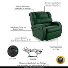 Poltrona Do Papai Sala De Cinema Reclinável Kylie Power Elétr