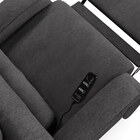 Poltrona Do Papai Sala De Cinema Reclinável Kylie Power Elétr