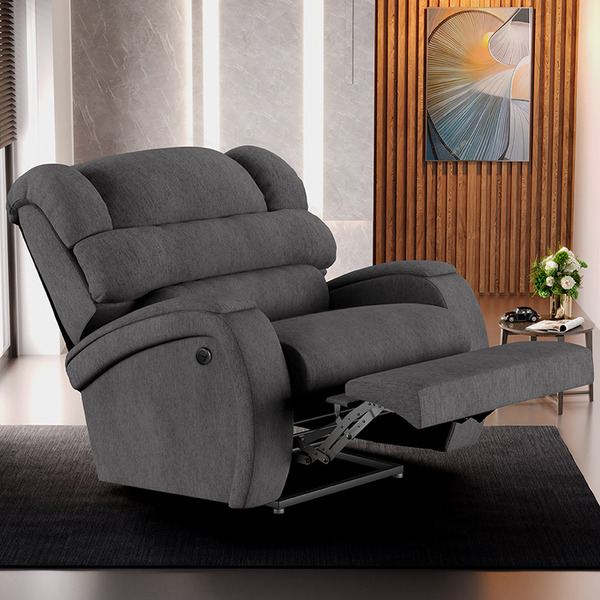 Poltrona Do Papai Sala De Cinema Reclinável Kylie Power Elétr