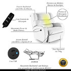 Poltrona Do Papai Sala De Cinema Reclinável Kylie Power Elétr