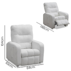 Poltrona Do Papai Turim Corino Branco Speciale