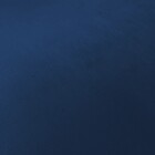 Poltrona Dora Estampado Folhas D68 Com Veludo Azul Marinho Pé