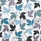 Poltrona Dora Estampado Folhas D68 Com Veludo Bege Pés Palito