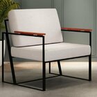 Poltrona Dubai  Preto/bege