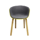 POLTRONA EAMES PARIS AMARELA COM CINZA