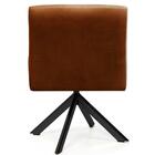 Poltrona Eiffel Preto Angel Veludo Laranja