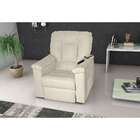 Poltrona Elétrica Reclinável Império Bege