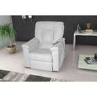 Poltrona Elétrica Reclinável Império Branca