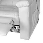 Poltrona Elétrica Reclinável Império Branca