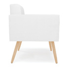 Poltrona Elisa Corino Pés Palito Natural D03 - D'rossi - Bran