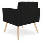 Poltrona Elisa Linho Pés Palito Natural D03 - D'rossi - A79 P