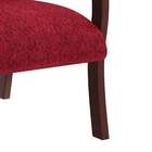 Poltrona Elise Tabaco E Bordô