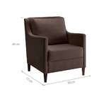 Poltrona Ellen Marrom