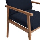 Poltrona Em Linho 518 Up Azul Marinho