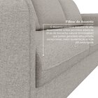 Poltrona Em Linho Orquídea Cabecasa Madeiraoriginals Cinza