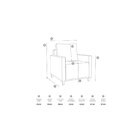 Poltrona Em Suede Angela Yescasa   Castor